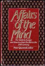 Affairs of the Mind: Salon in Europe and America from the 19th to the 20th Century