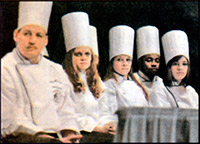 Culinary Arts award chefs impatiently waiting for the awards announcement